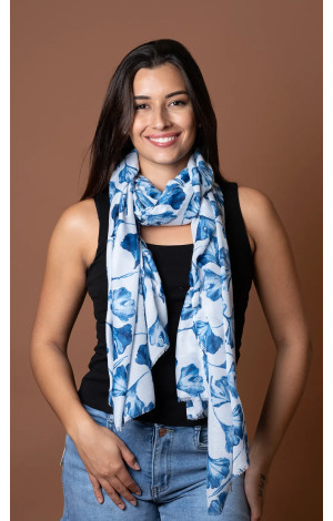 FOULARD FEUILLE C224